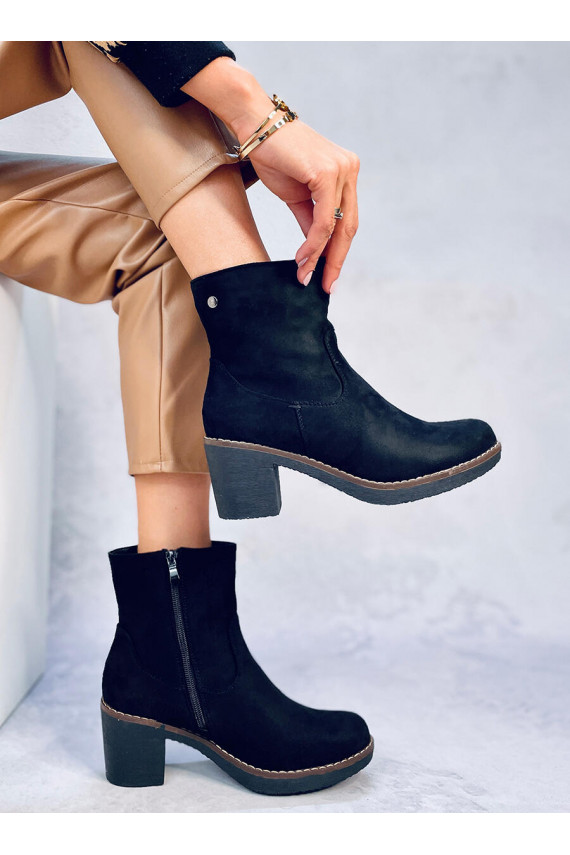 Kummist kontsaga kingad LINZI BLACK