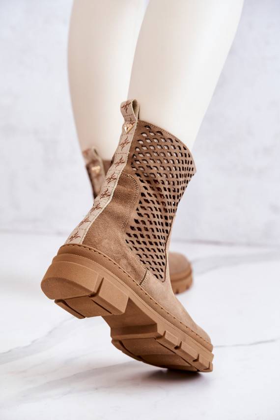   massiivsed saapad Nicole pruunid värvi 2711