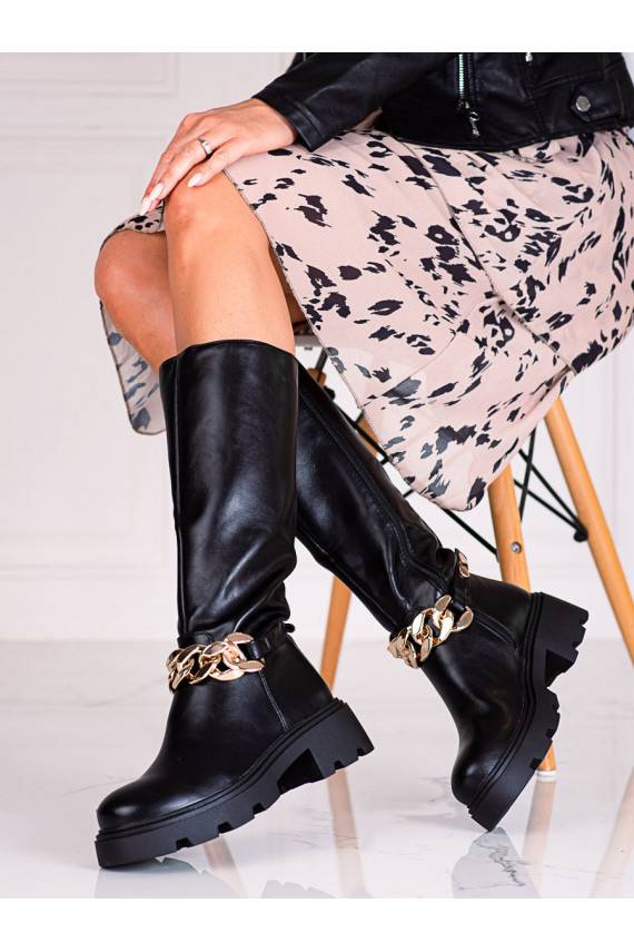 Naiste pika säärega saapad  Shelovet ökonahast