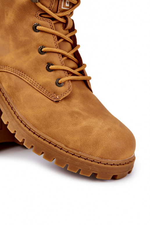  Naiste poolsaapad jalanõud Memory Foam Big Star KK174207 Camel