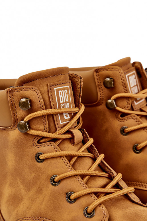  Naiste poolsaapad jalanõud Memory Foam Big Star KK174207 Camel