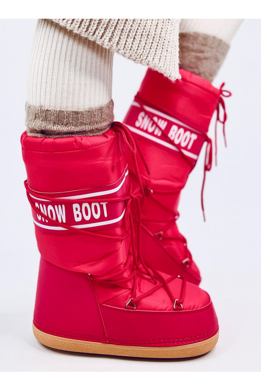 Snow boots  TANGE RED