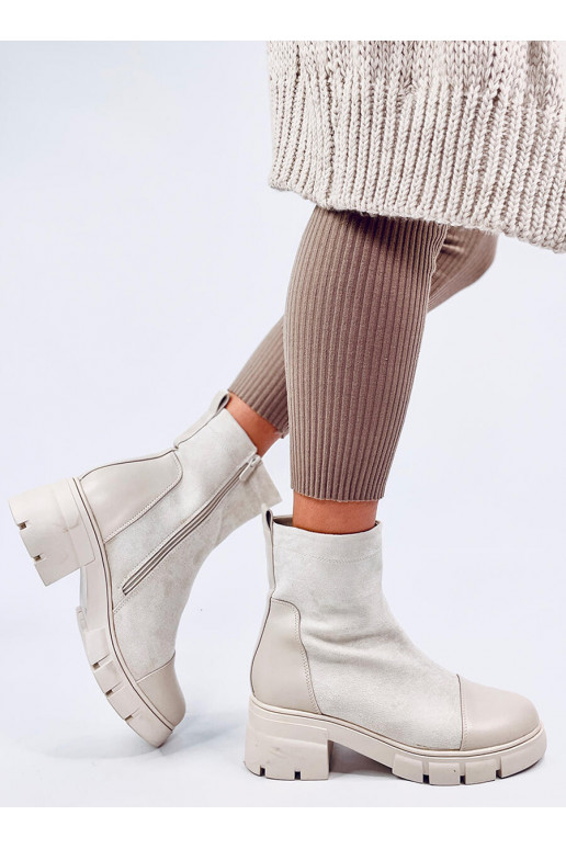 Laia kontsaga saapad OLSON BEIGE