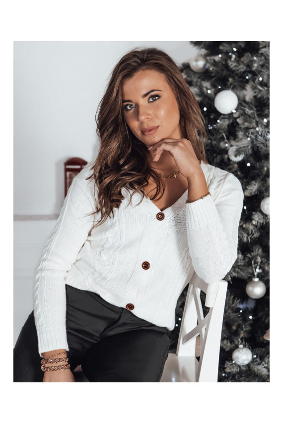 MELANIA valge värv naiste kampsun