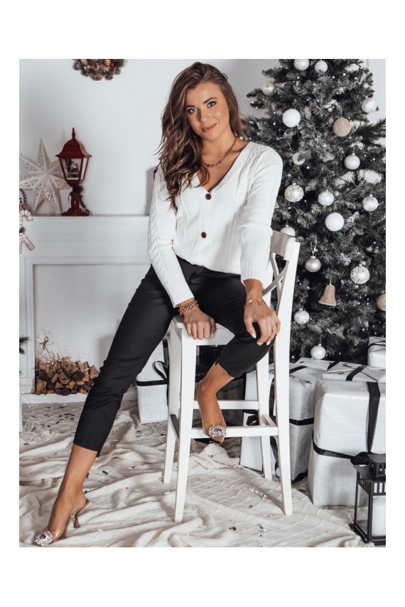 MELANIA valge värv naiste kampsun