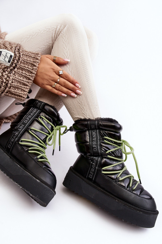 nööpidega lumesaapad     D.Franklin DFSH371007 mustad