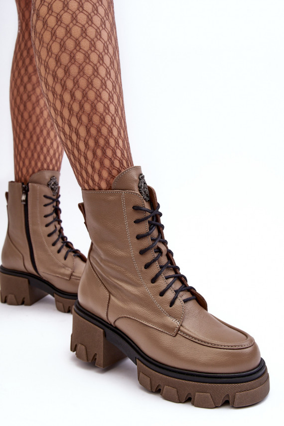     voodriga Naiste poolsaapad jalanõud Lemar pruunid värvi Rehin