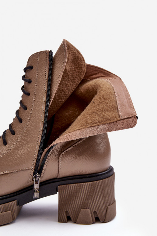     voodriga Naiste poolsaapad jalanõud Lemar pruunid värvi Rehin