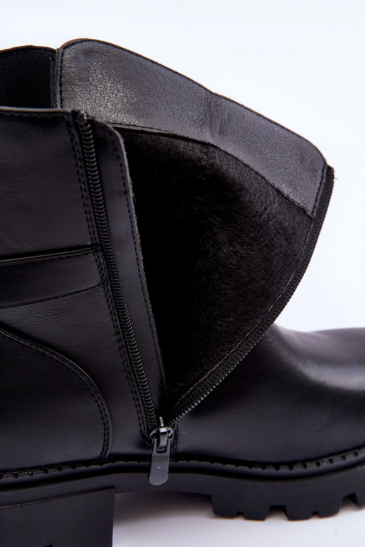   stiilsed saapad   mustad Elspetia