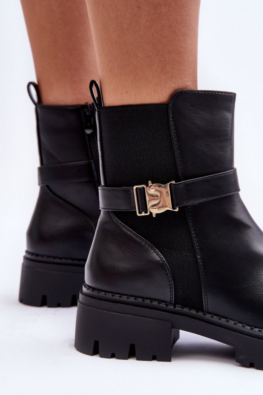   stiilsed saapad   mustad Elspetia