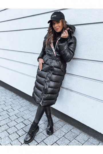 SRUCE naiste talvemantel must 2