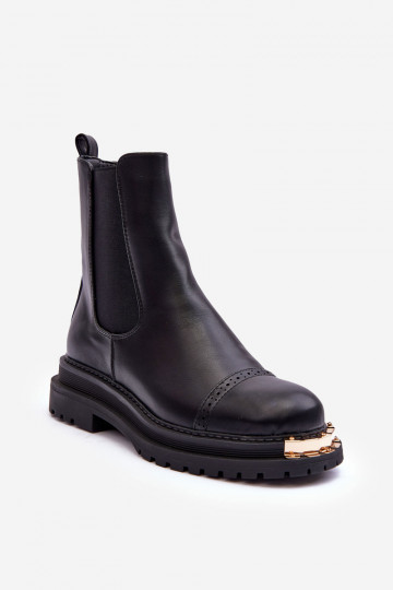 Naiste poolsaapad   mustad Nialee 2