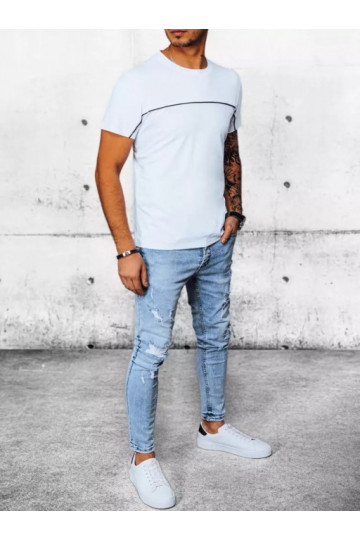 Meeste tavaline valge T-särk