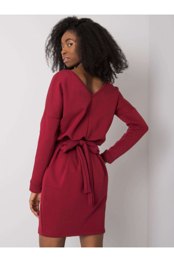 Burgundia kleit Kloe RUE PARIS