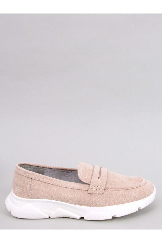 Mokassiinid na j podeszwie HICKS BEIGE Mokassiinid na j podeszwie HICKS BEIGE
