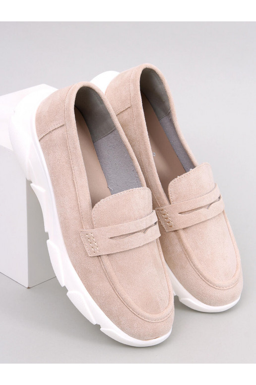Mokassiinid na j podeszwie HICKS BEIGE Mokassiinid na j podeszwie HICKS BEIGE