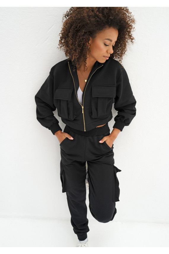 Loxy - kampsun  must värv