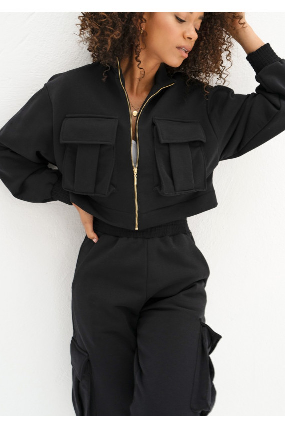 Loxy - kampsun  must värv