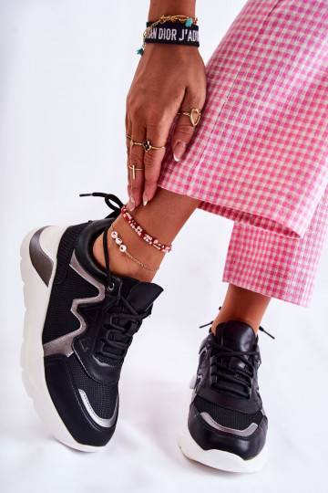 Moekad Sneakers tüüpi jalanõud mustad Allie 2