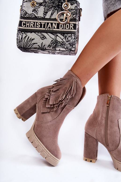 seemisnakhsed Naiste poolsaapad platvormiga  Shoes 3251 