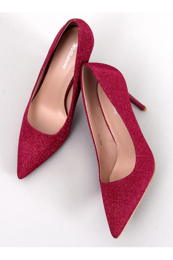 Kõrge kontsaga kingad MAINERI tumeroosad värvi ROES