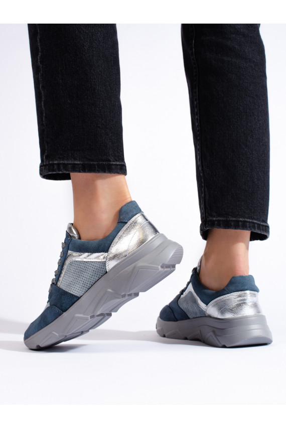 Sinist värvi naiste kingad  