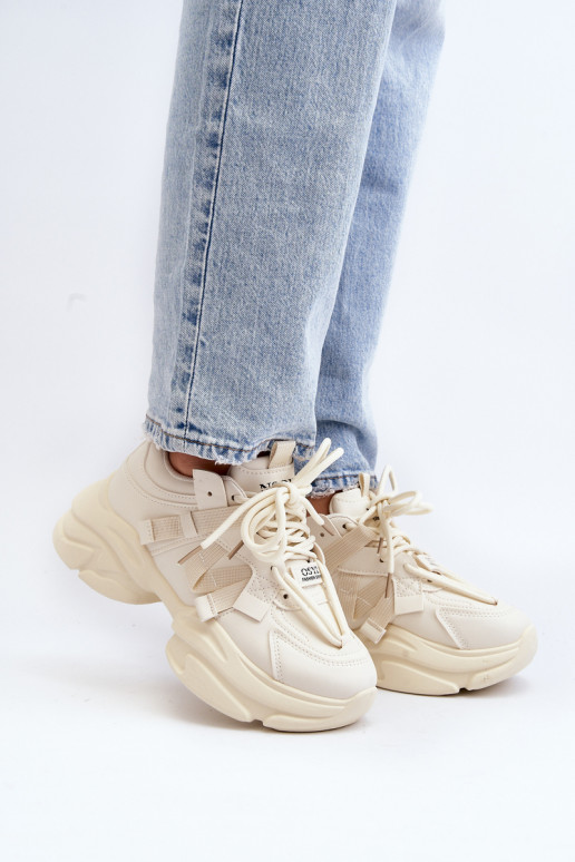 Sneakers tüüpi jalanõud    beeži värvi Windamella