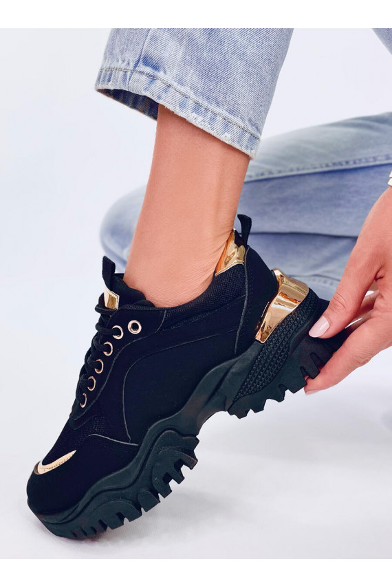 Spordistiilis kingad  FLEIS BLACK