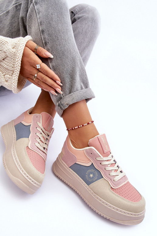 spordijalatsid   Big Star MM274233 tumeroosad värvi-beeži värvi