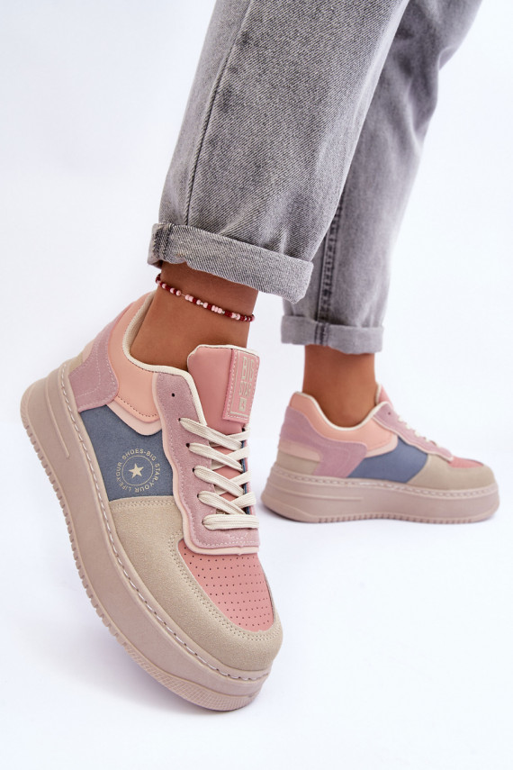 spordijalatsid   Big Star MM274233 tumeroosad värvi-beeži värvi