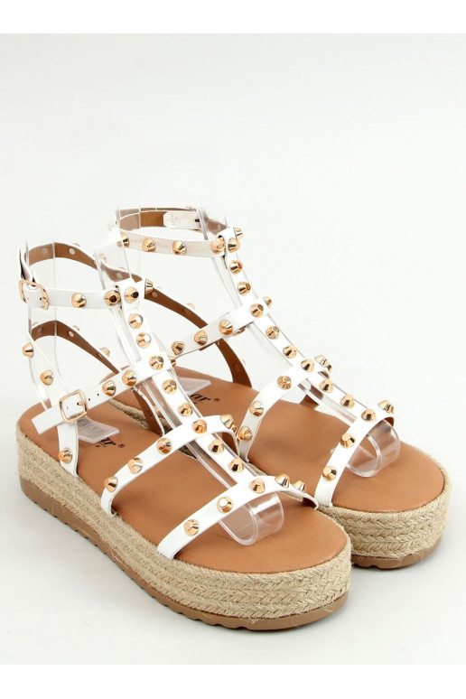 sandaalid espadrillid neetidega ALIZE WHITE sandaalid espadrillid neetidega ALIZE WHITE