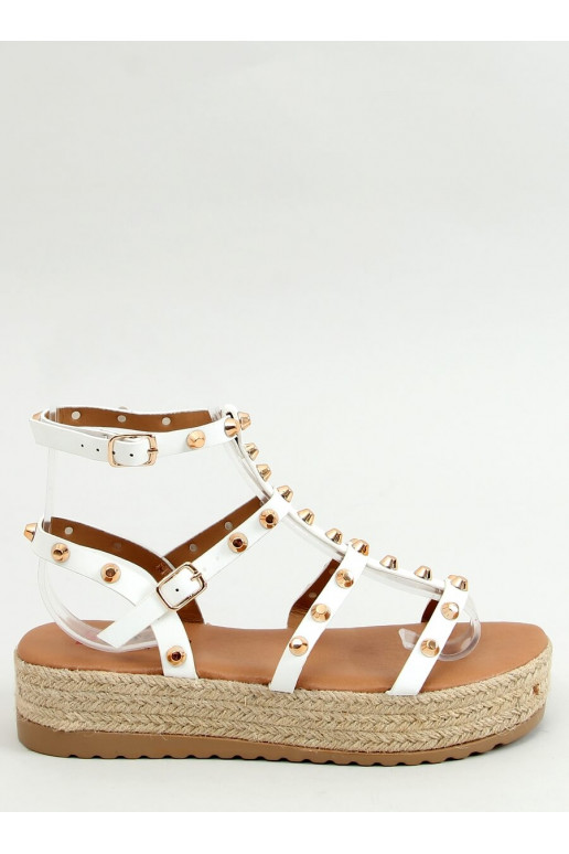 sandaalid espadrillid neetidega ALIZE WHITE sandaalid espadrillid neetidega ALIZE WHITE