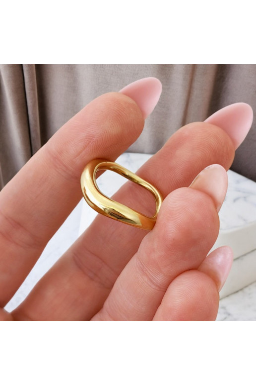 Sõrmus   kullaga kaetud PST924, Sõrmuse suurus: 