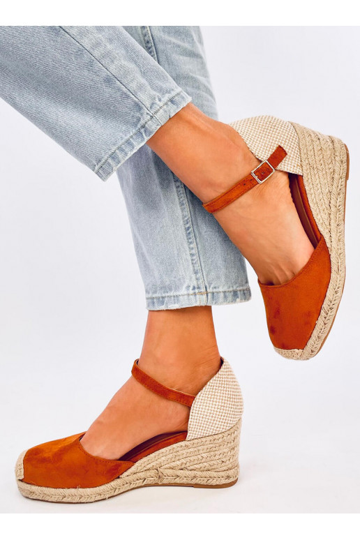 espadrillid  PLATTEN CAMEL