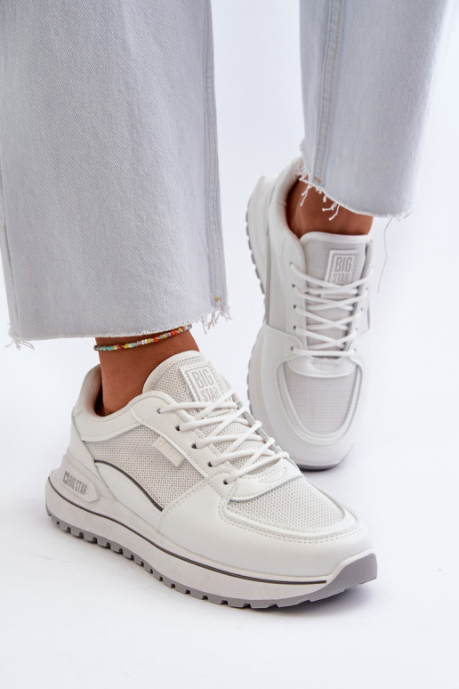 Sneakers tüüpi jalanõud   Big Star NN274A089 valget värvi