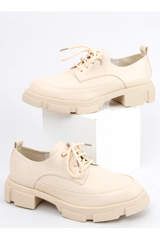 Mokassiinid tõstetud tald UNNA BEIGE Mokassiinid tõstetud tald UNNA BEIGE