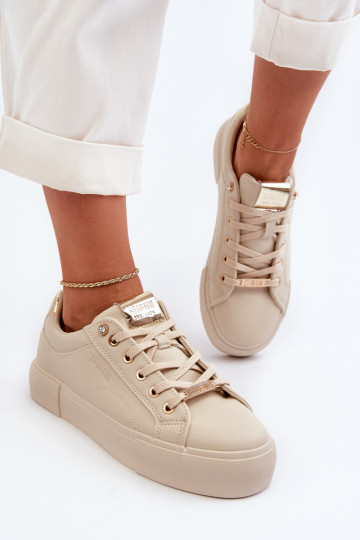 Sneakers tüüpi jalanõud Big Star NN274210 beeži värvi