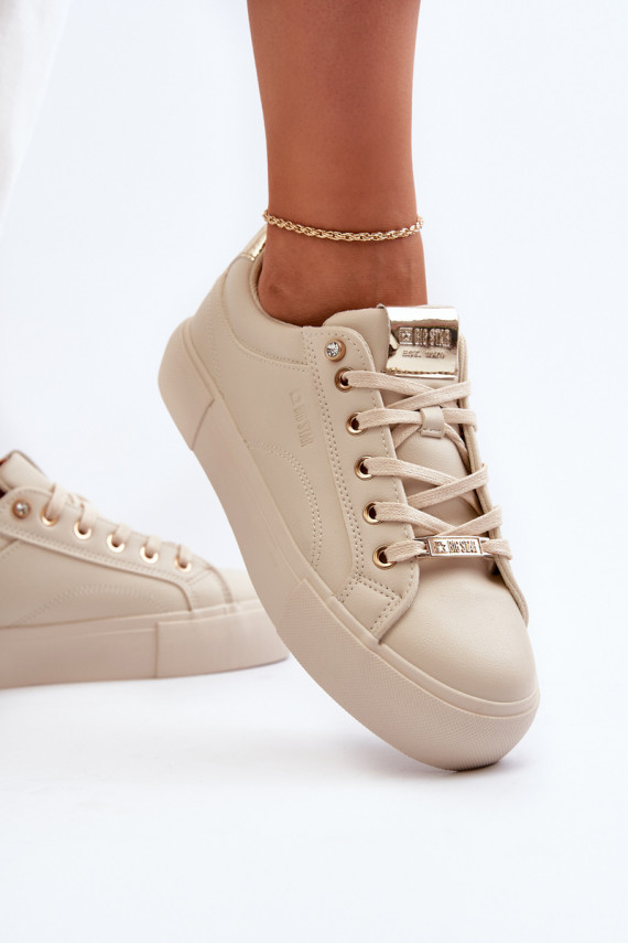 Sneakers tüüpi jalanõud Big Star beeži värvi
