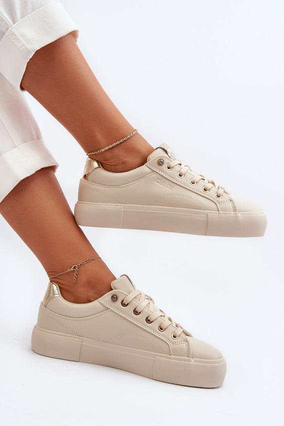 Sneakers tüüpi jalanõud Big Star beeži värvi
