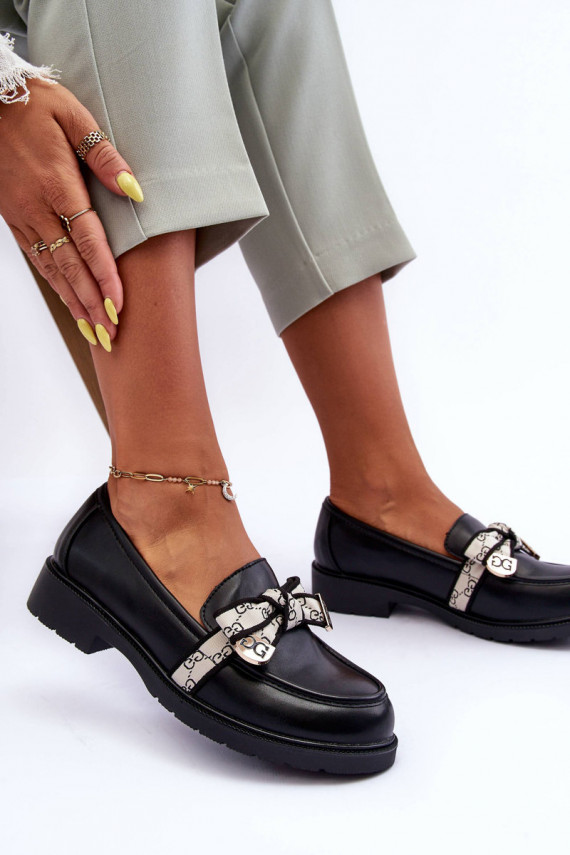     jalatsid Mokassiinid mustad S.Barski HY330