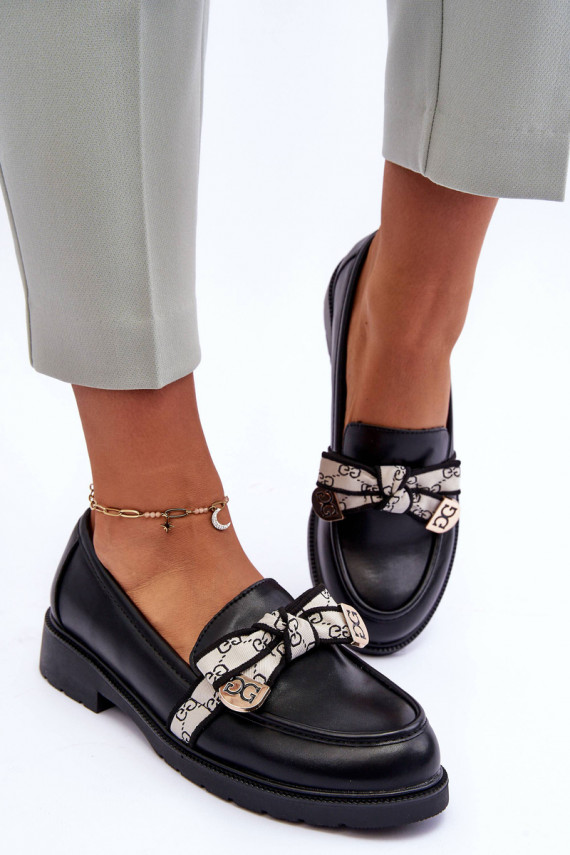     jalatsid Mokassiinid mustad S.Barski HY330