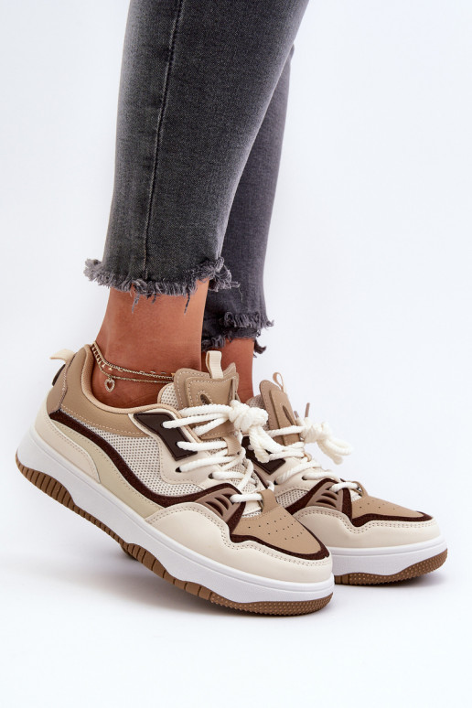 Sneakers tüüpi jalanõud   platvormiga pruunid värvi Etnaria