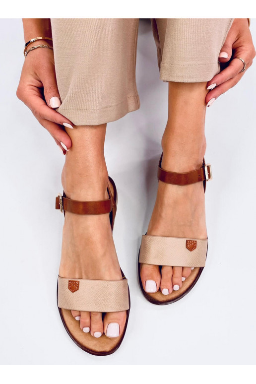 Naiste sandaalid/saapad ALMERA BEIGE