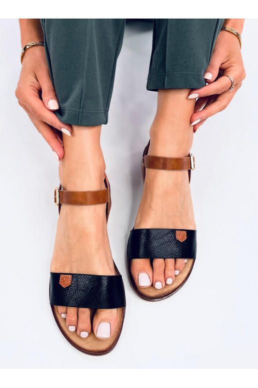 Naiste sandaalid/saapad ALMERA BLACK