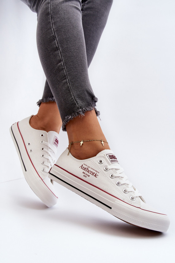 Naistesaapad Big Star NN274235 valget värvi