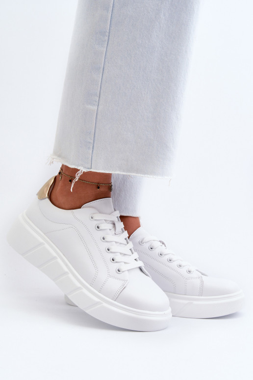   Sneakers tüüpi jalanõud   platvormiga valget värvi Danida