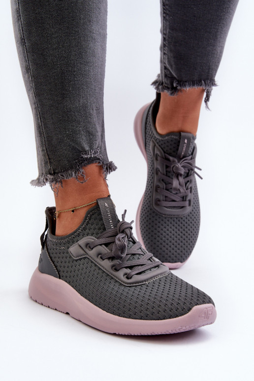 spordijalatsid Sneakers tüüpi jalanõud   4F 4FRSS24FLOWF055 halli värvi
