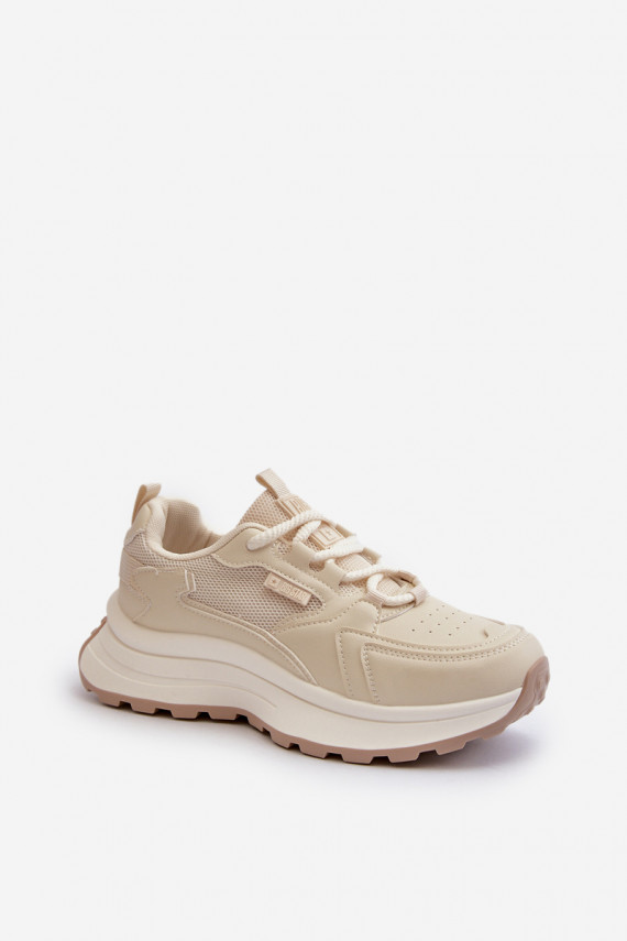 Sneakers tüüpi jalanõud HI-POLY SYSTEM Big Star beeži värvi