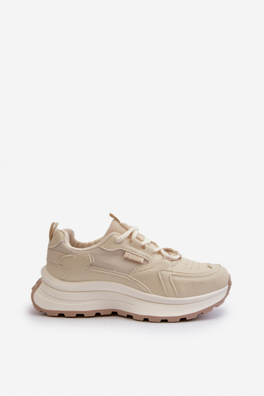 Sneakers tüüpi jalanõud HI-POLY SYSTEM Big Star beeži värvi