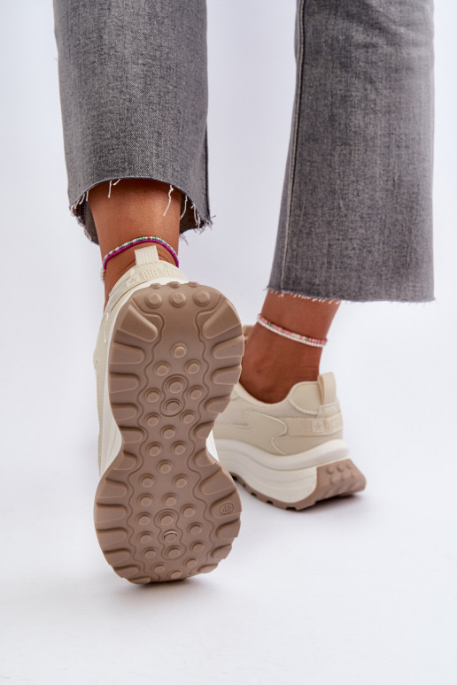 Sneakers tüüpi jalanõud HI-POLY SYSTEM Big Star beeži värvi